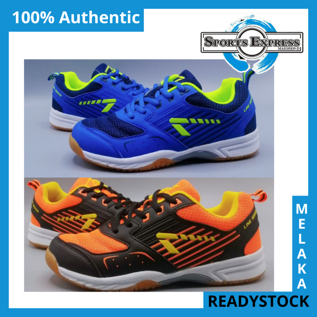 รองเท้าแบดมินตัน Line 7 CS-2169-JR Kasut Badminton Junior Kid Court Shoe -Sports Express