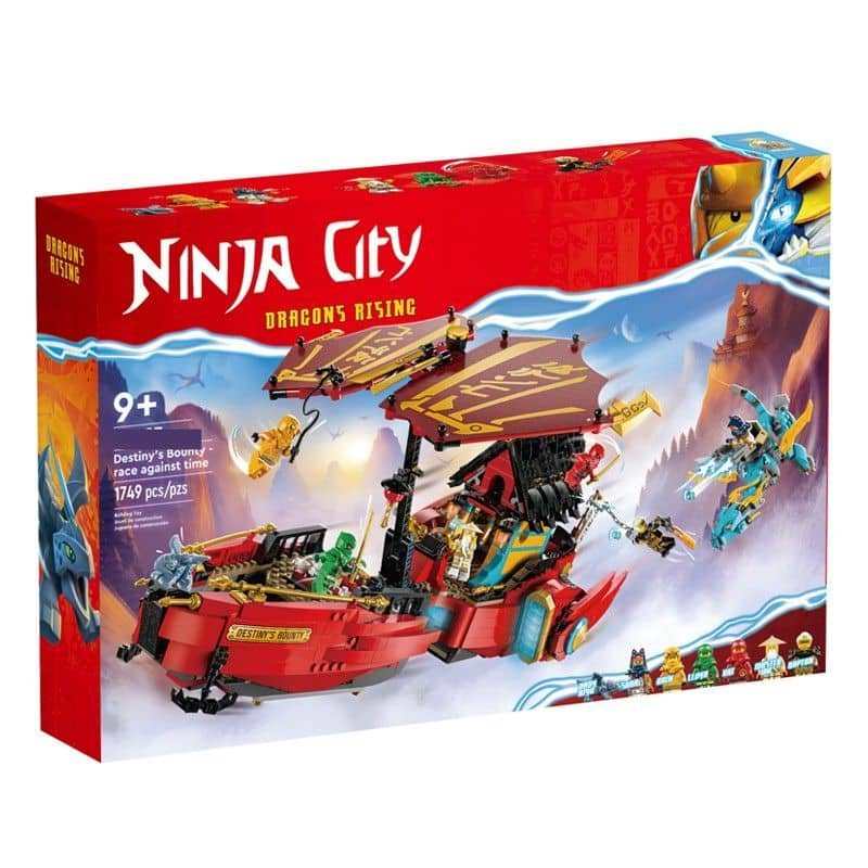 NINJACITY Destinys Bounty - Race Against Time 71797 (ไม่มีกล่อง)