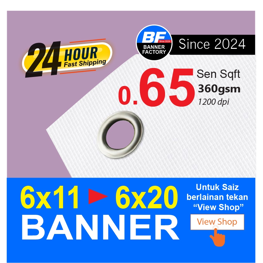 BANNER SIZE (6X11 > 6X20)