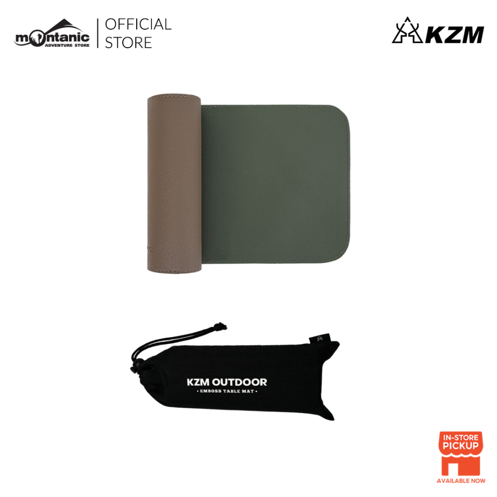 KZM Emboss Table Mat Outdoor Camping โต๊ะรับประทานอาหาร