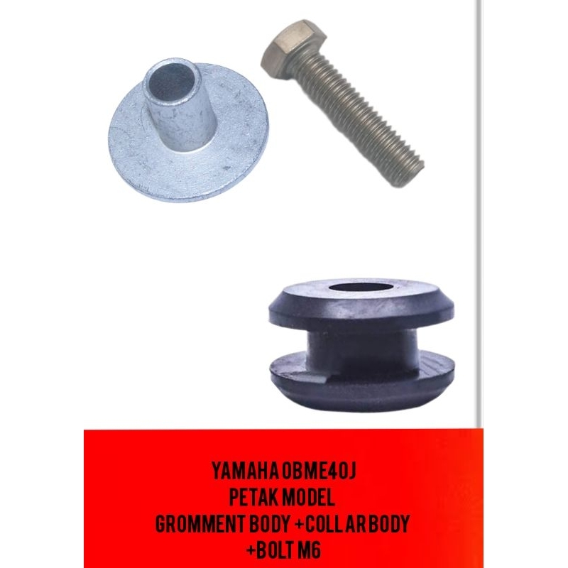 YAMAHA OBM 40HP Gromment + คอ 90387-06M41 +90480-09M21 2 STROKE OUTBOARD ENGINE PART