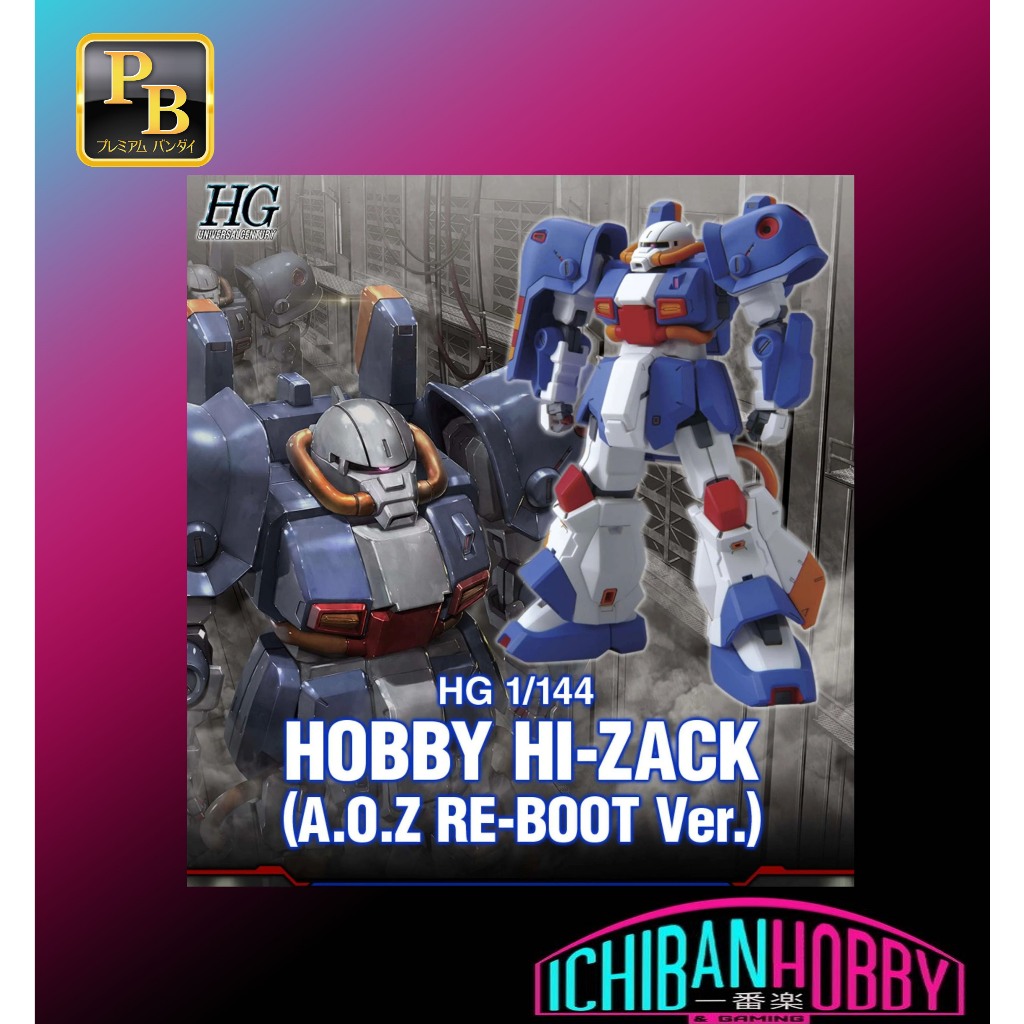 P-Bandai HG 1/144 Hobby Hi-Zack (AOZ Re-Boot Ver.) HG Hi Zack