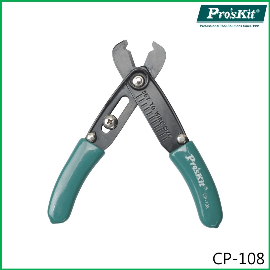 Proskit CP-108 เครื่องตัดปอกสายไฟ (ลวดยึดจาก AWG10~30)