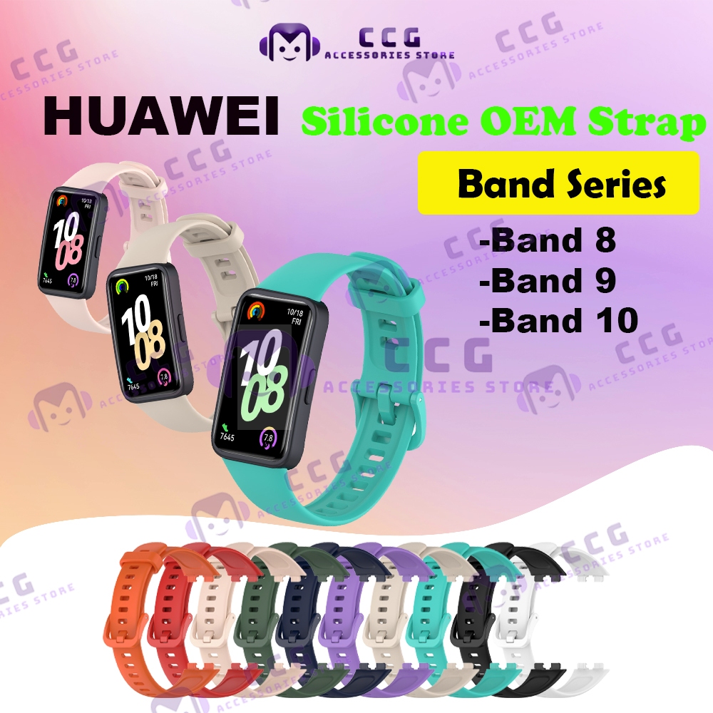 Huawei Band 10/9/8 สาย OEM Huawei Smartband Band10/9/8 สายคล้องคออุปกรณ์เสริมสําหรับ Huawei