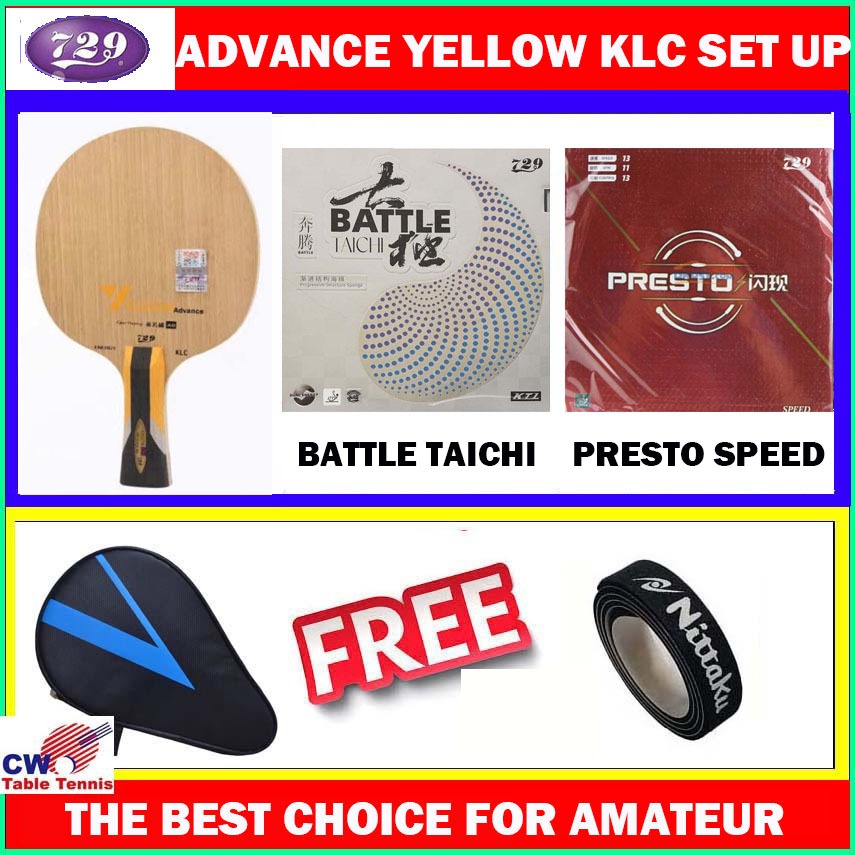 มิตรภาพ 729 Advance YELLOW KLC ภายใน 5Wood 2kLC + 729 Friendship Battle TAICHI 2 +729 FRIENDSHIP Pre