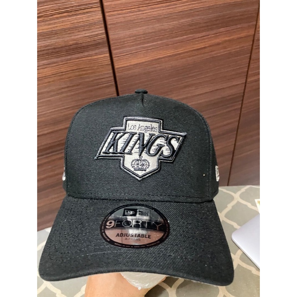 NE 9 Forty A 25th Anniversary LA Kings หมวกเบสบอลสีดํา Snapback ปรับได้