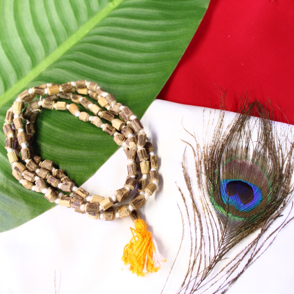 Divine India Tulasi Kanthi Mala / Tulsi Mala - สร้อยคอ Tulasi