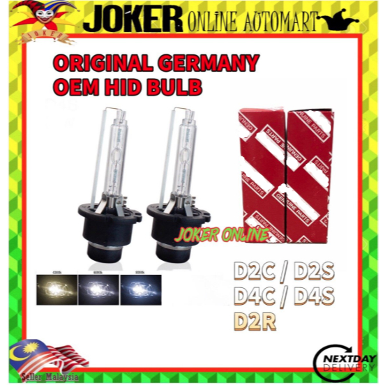 2 ชิ้น Xenon HID หลอดไฟสําหรับ Toyota Honda Nissan Mazda D2S D2C D2R D4S D4C Estima Vellfire Alphard