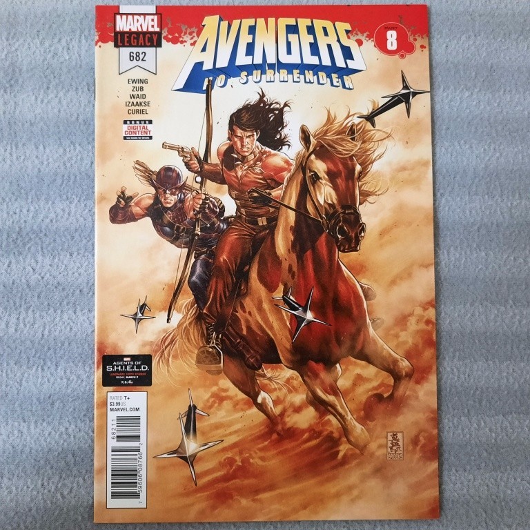 Avengers 682 (ซีรีส์ 7 ปี Marvel Comics) Mark Waid, Sean Izaakse (Key Issue)