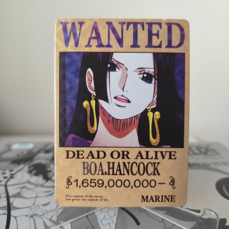 Boa Hancock Singles Card One Piece Boa CCG 女•{{{{{{ราศีเมง บันทึกการขับขี่