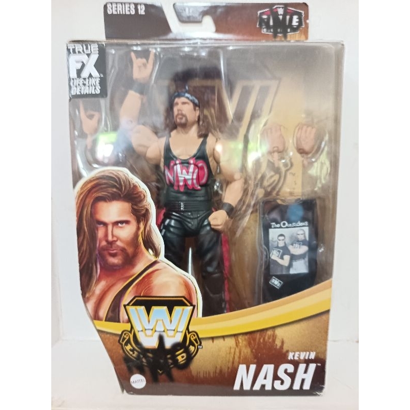 Mattel WWE Elite Legends Series 12 ฟิกเกอร์ Kevin Nash Wrestling