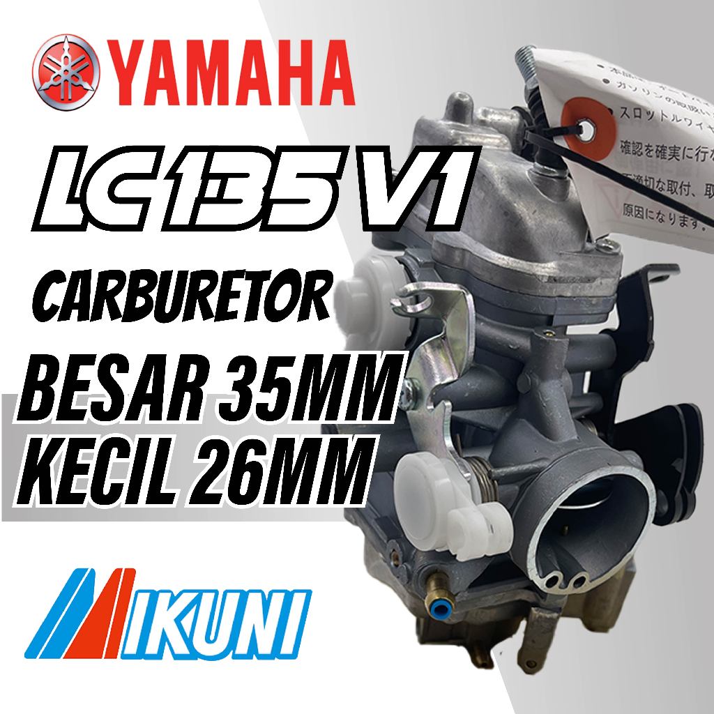 คาร์บูเรเตอร์ LC135 V1-V7 LC 135 V1 LC135 ใหม่ YAMAHA KABURETOR CARB KARB