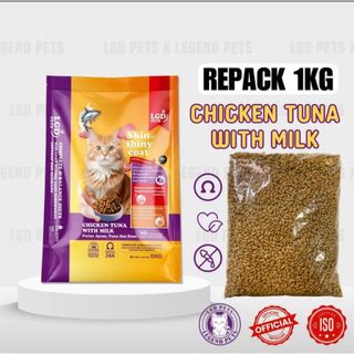LGD PETS Cats Food - Chicken Tuna With Milk (1kg)