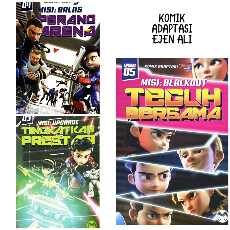 Ejen Ali: Komik Adaptasi Ejen Ali