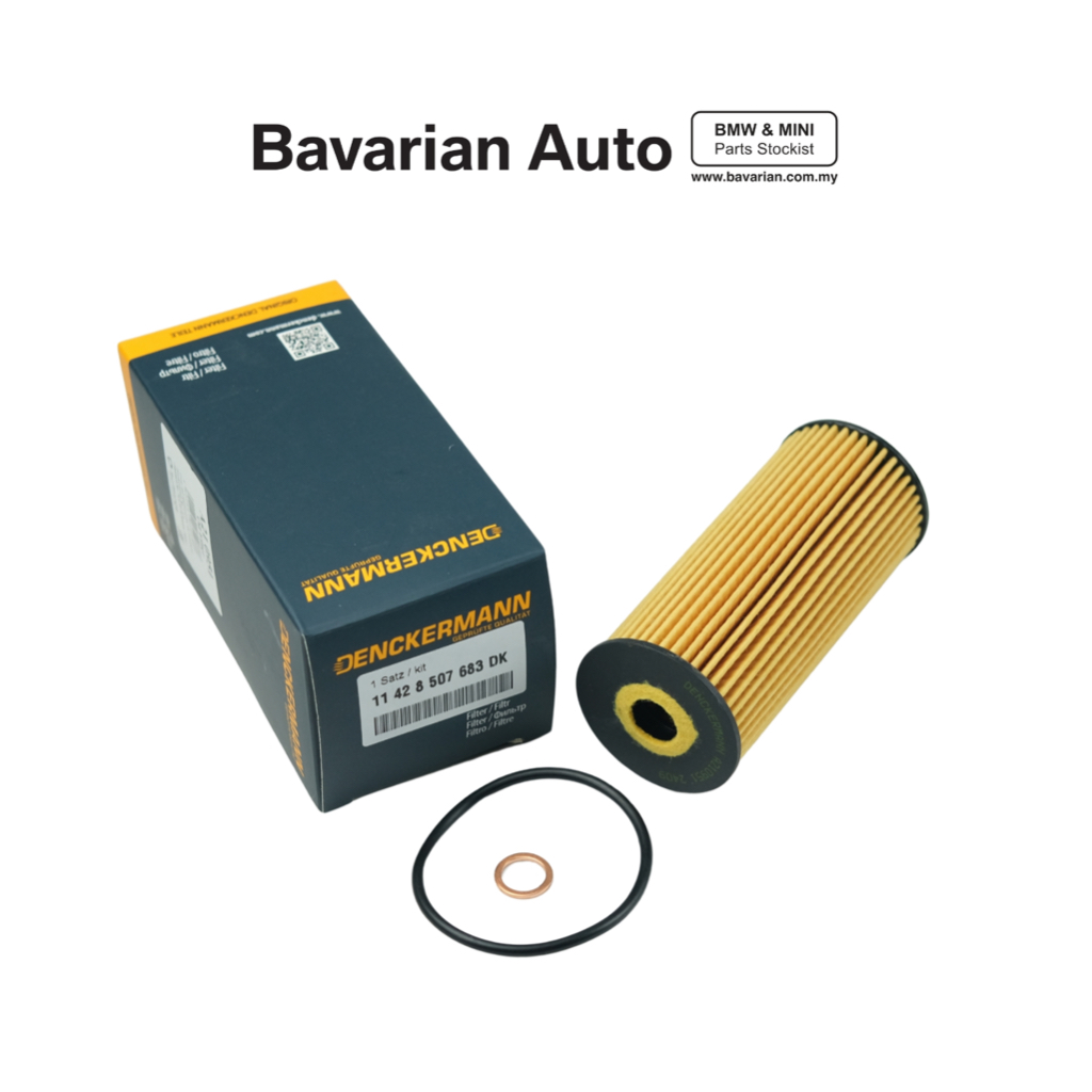 Denickermann ชุดไส้กรองน้ํามัน เครื่องยนต์ BMW N47N/N47S1/N57N/N57Z 11428507683