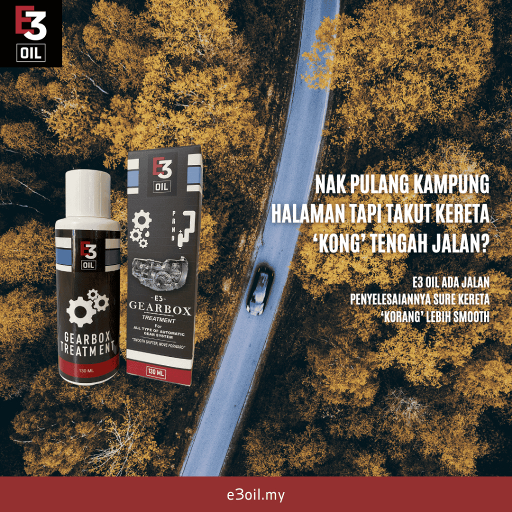 E3 OIL GEARBOX TREATMENT WAREHOUSE MINYAK AUTO