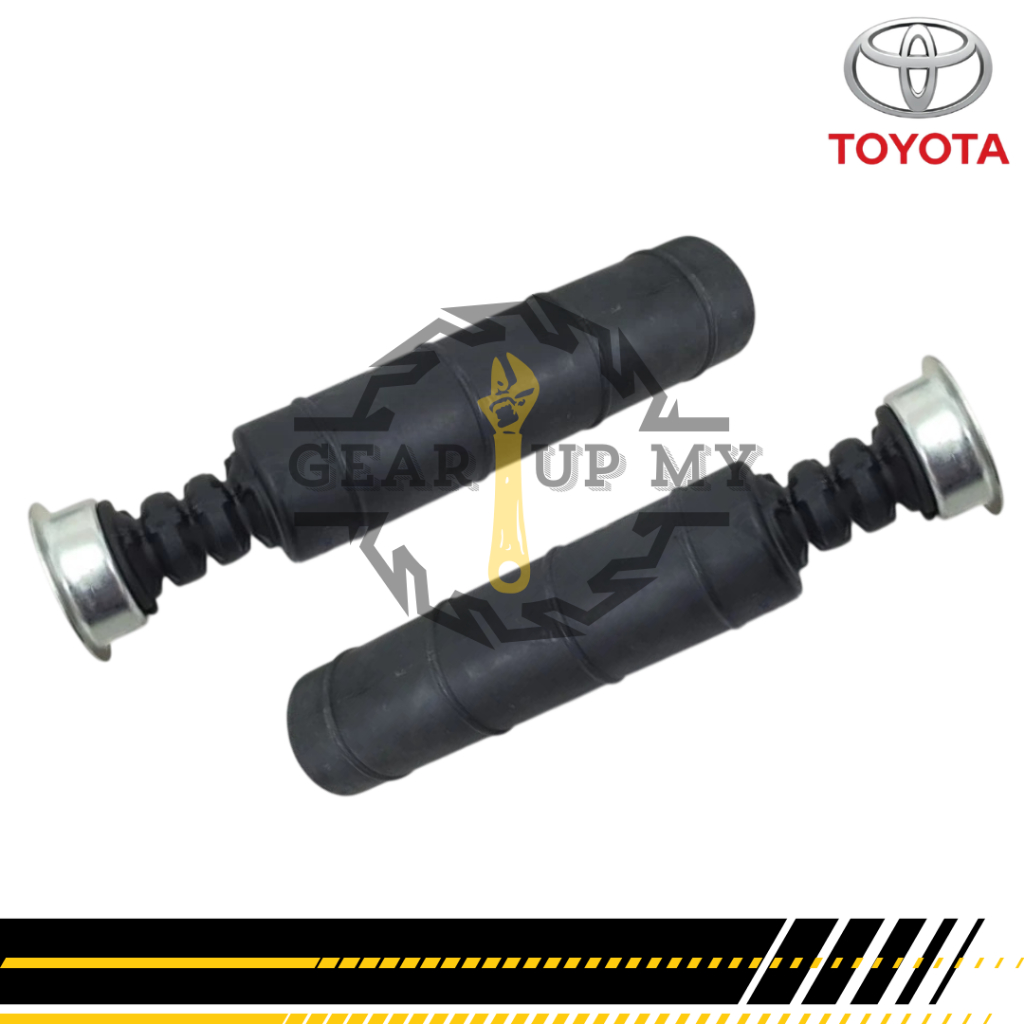 Toyota Vios NCP42 - ฝาครอบโช้คอัพหลัง Toyota 17MM พร้อมบุชเพลา (48341-0D040)