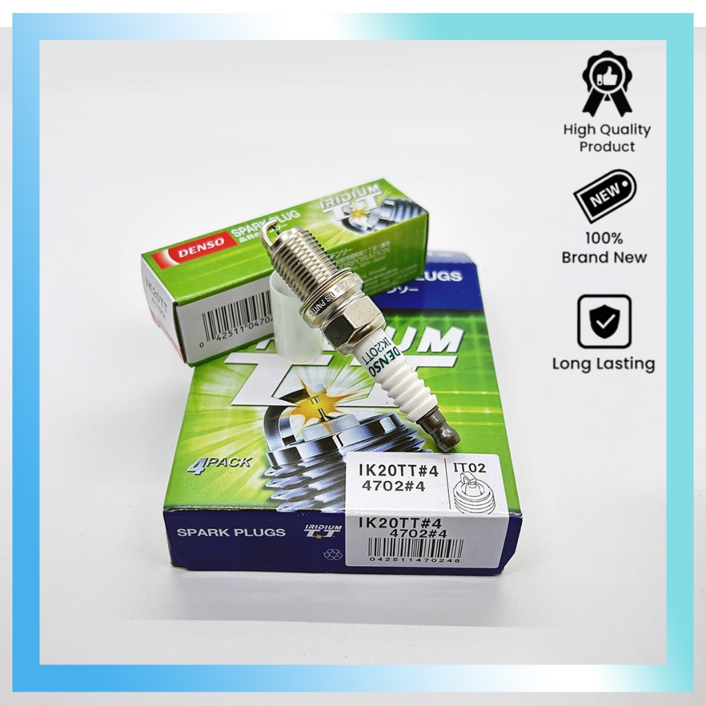 IK20TT 4102หัวเทียนสําหรับ jazz 1.5 i-VTEC/VTEC / Toyota Wish Honda Accord 2.0/2.4 i-VTEC BRV 1.5 i-