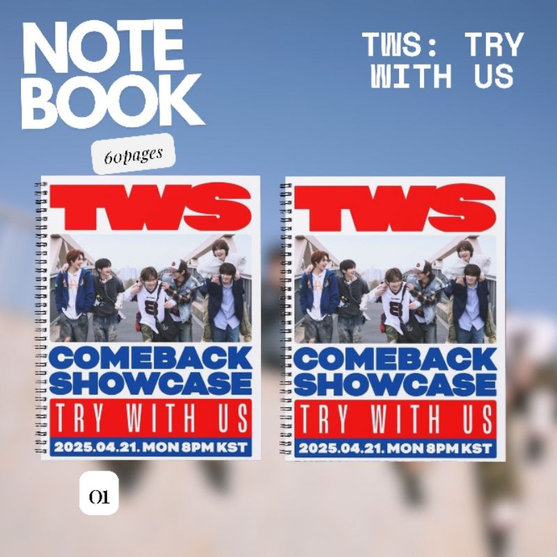 [TWS] โน้ตบุ๊ก TWS TRY พร้อม US JIHOON SHINYU HANJIN
