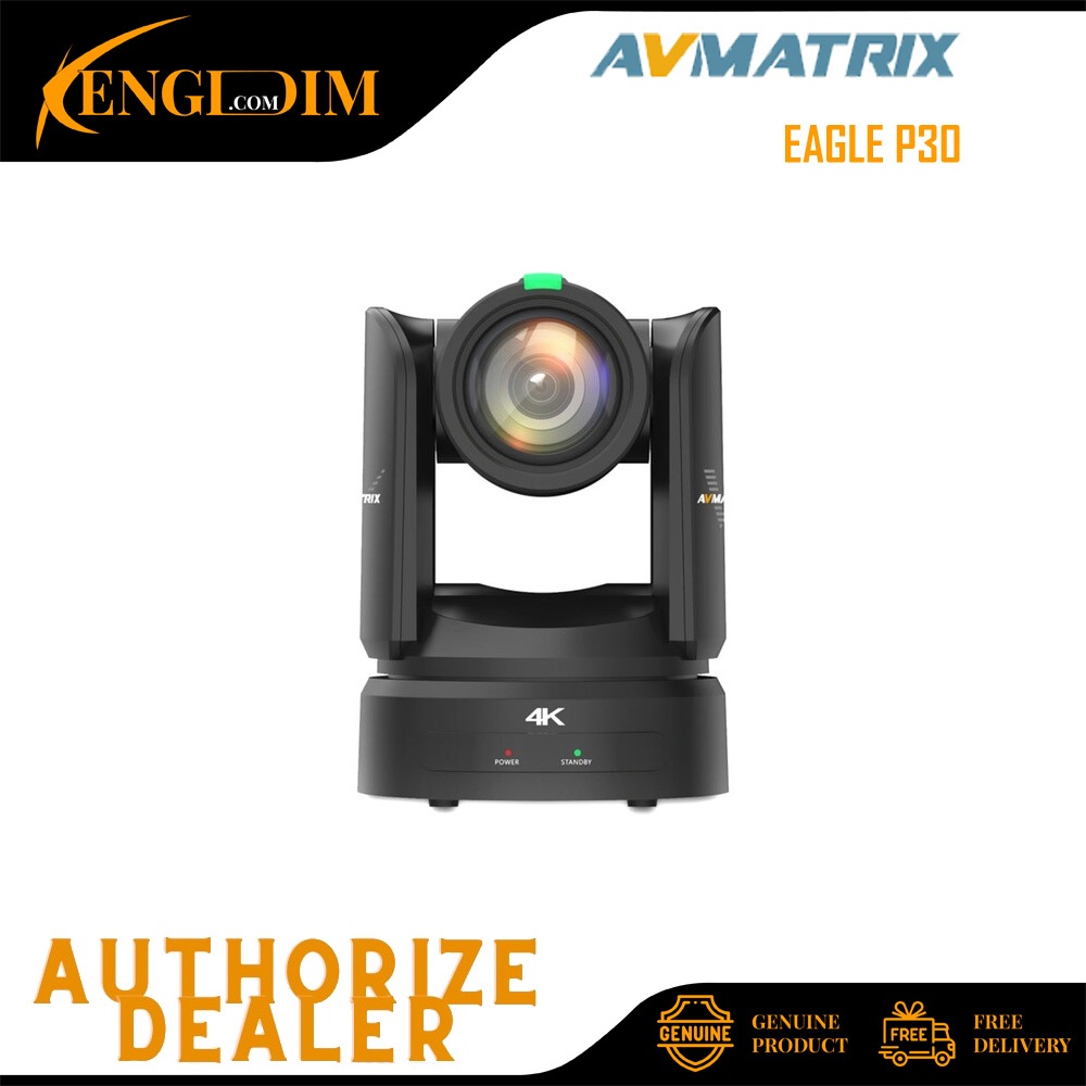 AVMATRIX EAGLE P30 / P20 กล้อง PTZ ออกอากาศ 4K