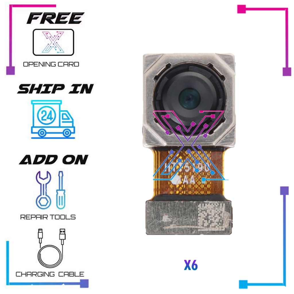 กล้องหลัง Kamera Belakang สําหรับ Honor X6 VNE-LX2