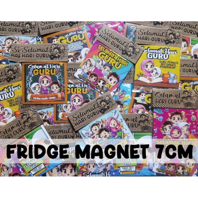 FRIDGE MAGNET HADIAH HARI GURU