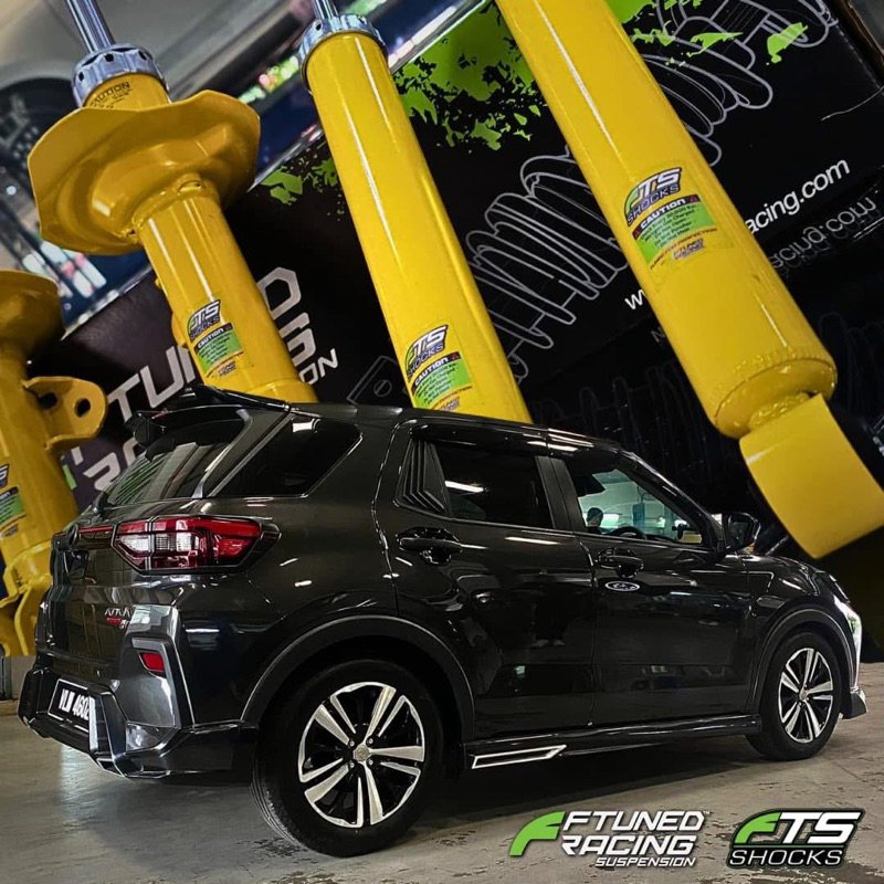 FTUNED FTS SHOCKS สําหรับ PERODUA ATIVA