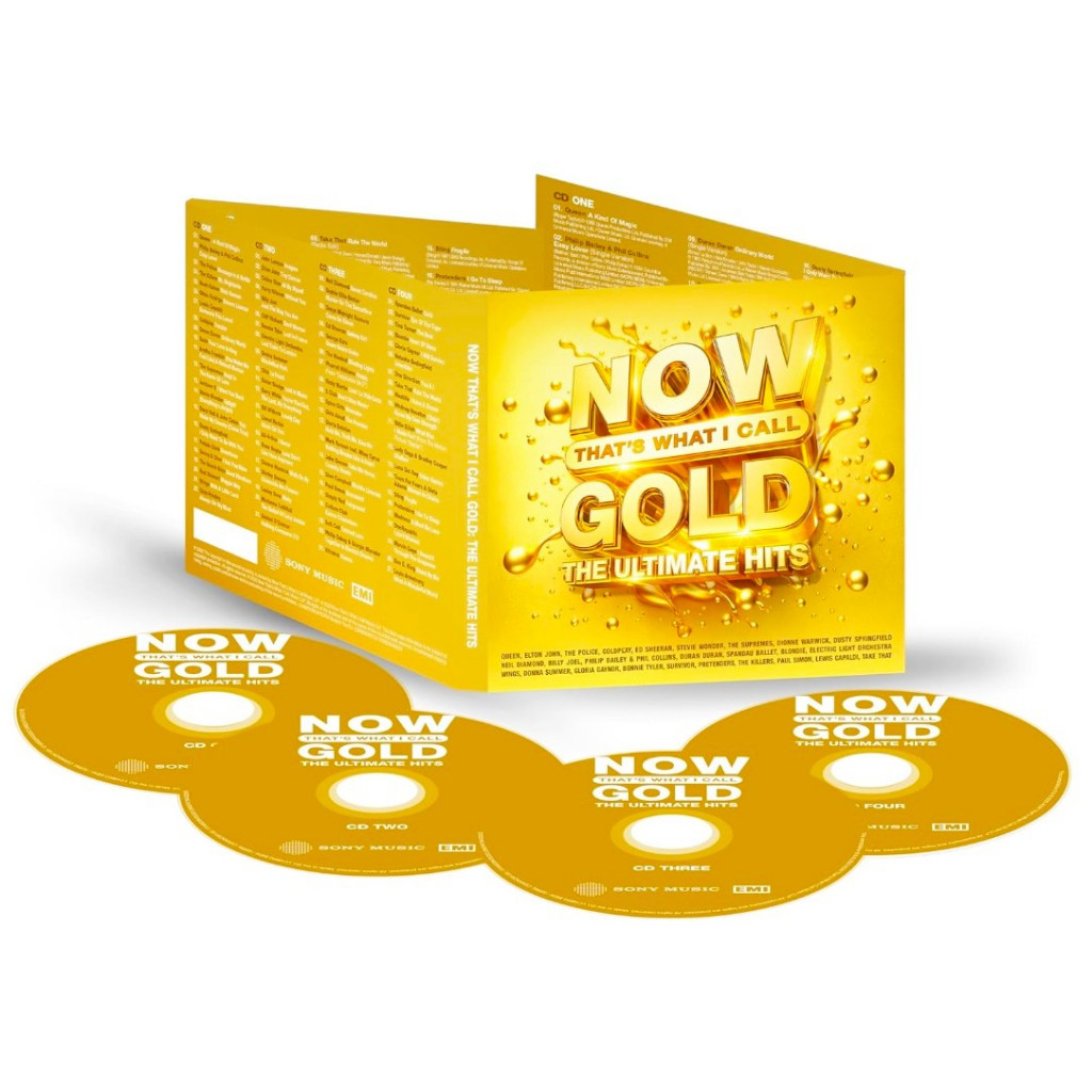 ต่างๆ - Now Thats What I Call Gold - The Ultimate Hits ( Digipak 4 CD ) 2025