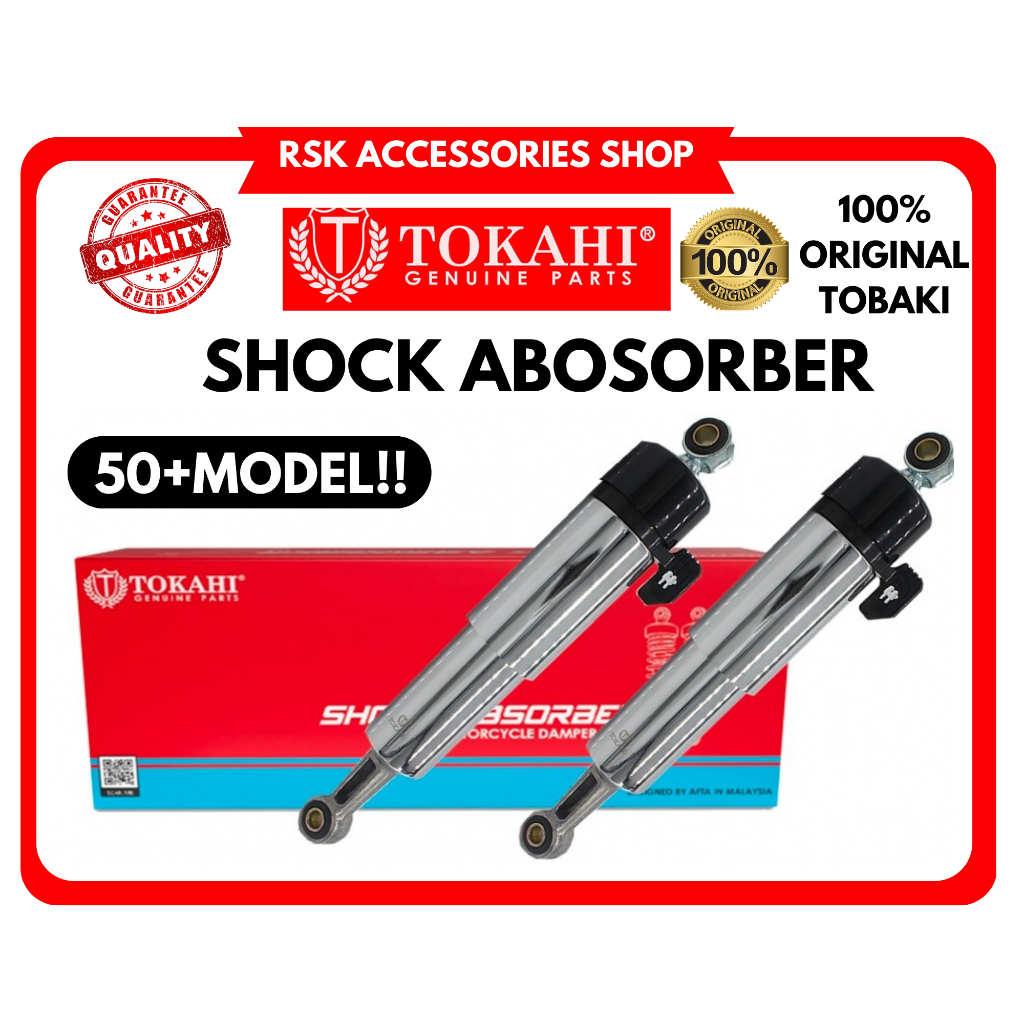 TOKAHI SHOCK ABSORBER BELAKANG EX5 NVX155 WAVE125 WAVE110 CX WAVE100 NOUVO MOSKITO MZ SMASH360 SRL11