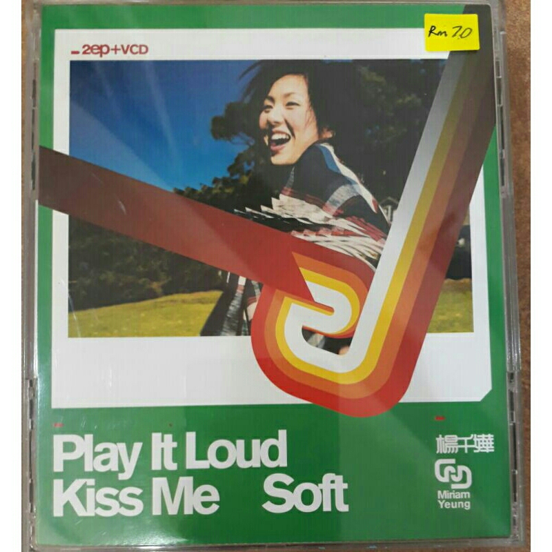 [HDCD2+VCD] (เพลง) 千: Play It Loud& Kiss Me Soft