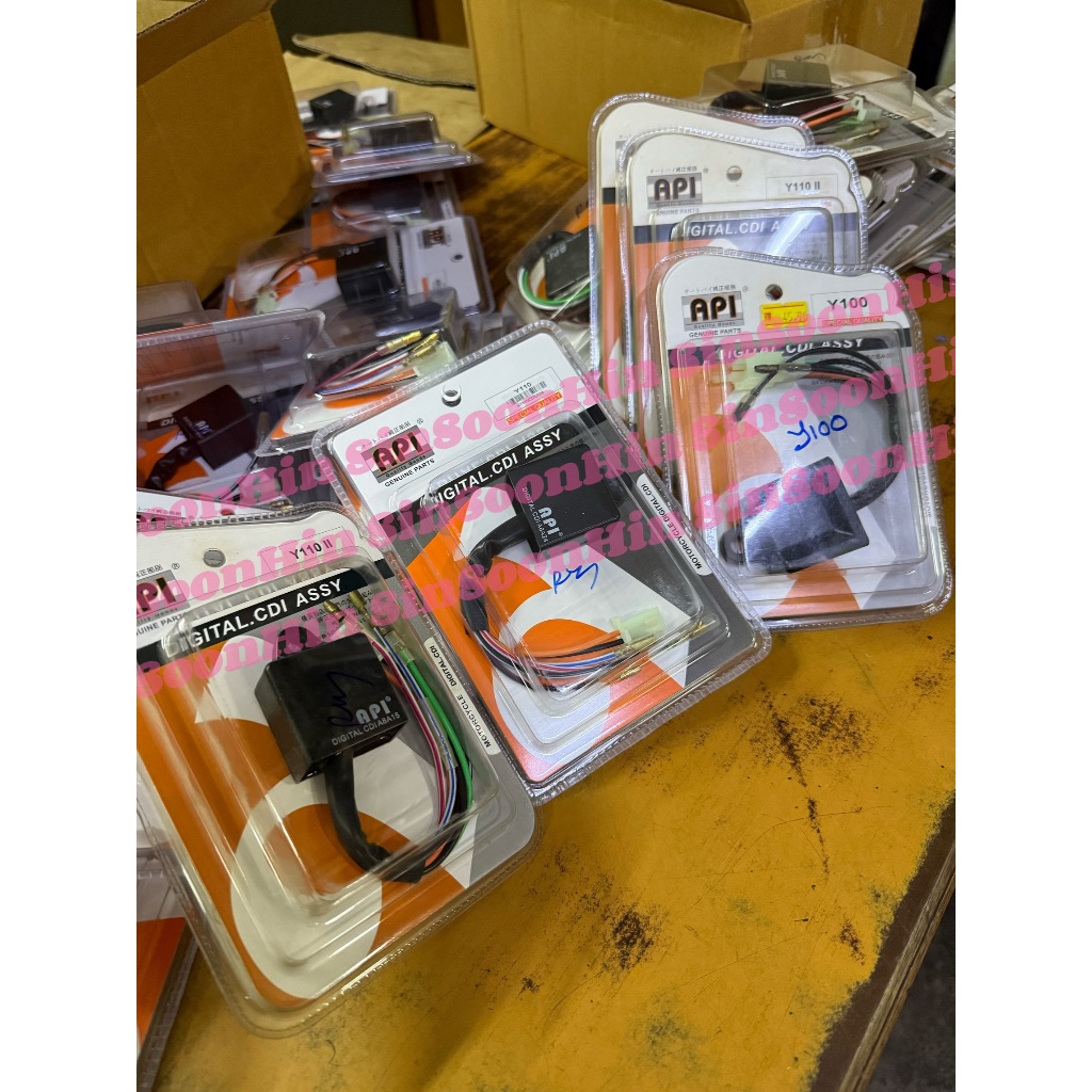 Yamaha Y110 SS2 Y100 Digital CDI Unit ยี่ห้อ API cdi moto sstwo ss110 ss1 y100