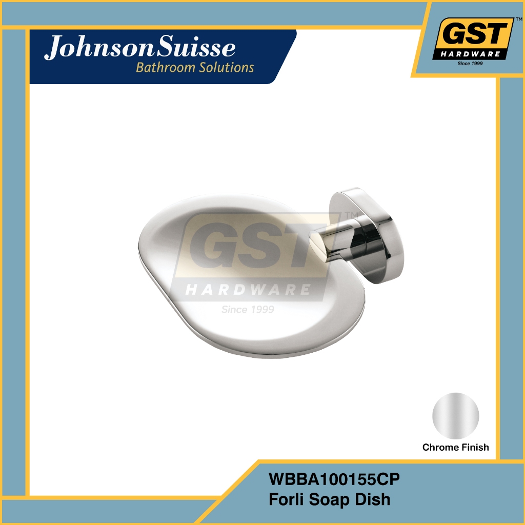 Johnson Suisse Forli จานสบู่สบู่อาบน้ําห้องน้ําผู้ถืออุปกรณ์ห้องน้ําจาน