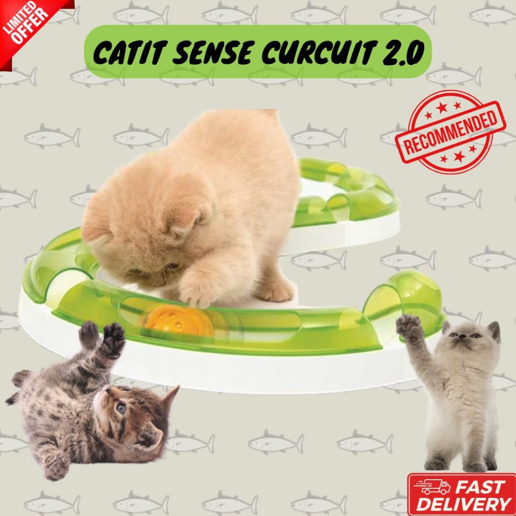 Catit Senses 2.0 Play Circuit / Wave Circuit / Super Circuit Cat Toy Fun Play