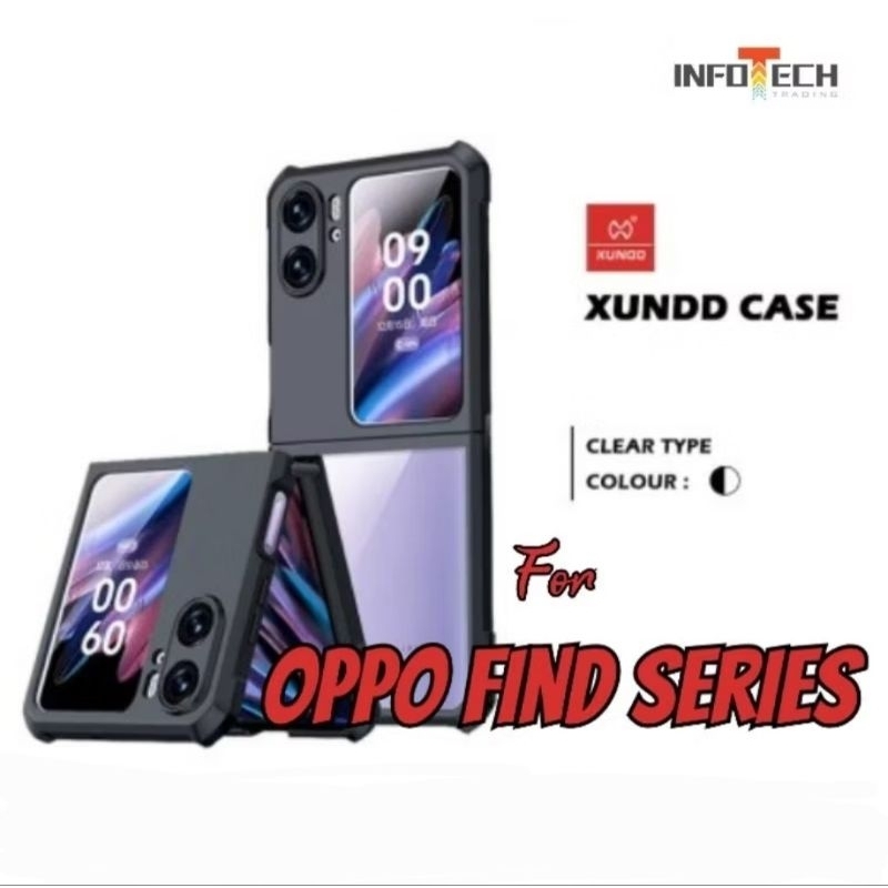 Xundd Lihuang เคสป้องกันการกระแทกสําหรับ Oppo Find X5 Pro N2 N3 Flip N3 Fold