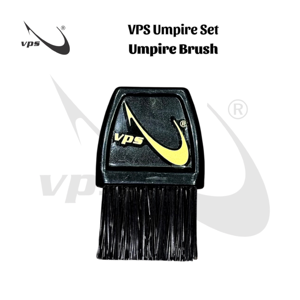 อุปกรณ์เสริม VPS Umpire - แปรง Umpire พร้อมที่จับ Ergonomic น้ําหนักเบา (สีดํา) // VPS Aksesori Umpi