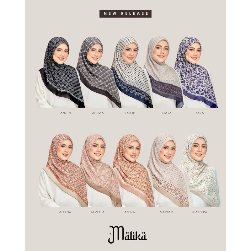 TUDUNG RUFFLE MALIKA SERIES