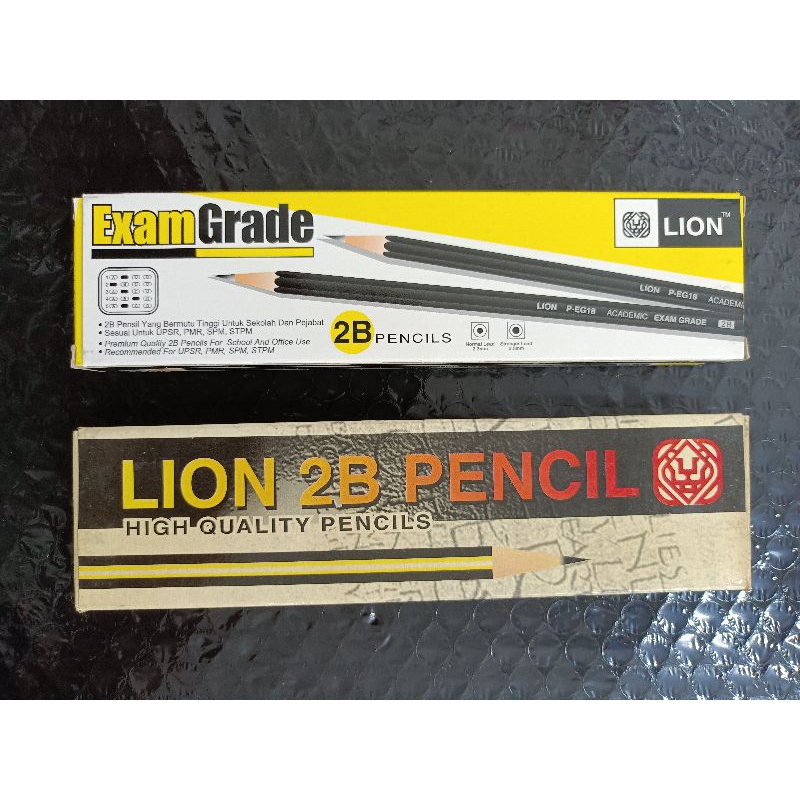12 ชิ้น - Lion 899/EG18 2B Pencils / Pensil