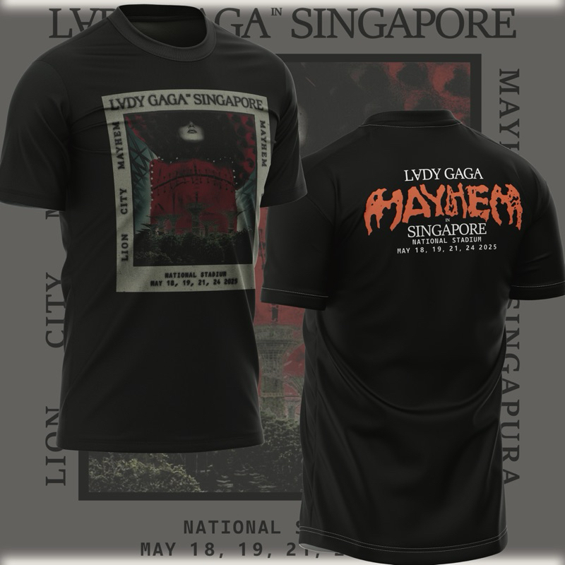 LADY GAGA MAYHEM TOUR (PREMIUM TEE 200gsm)