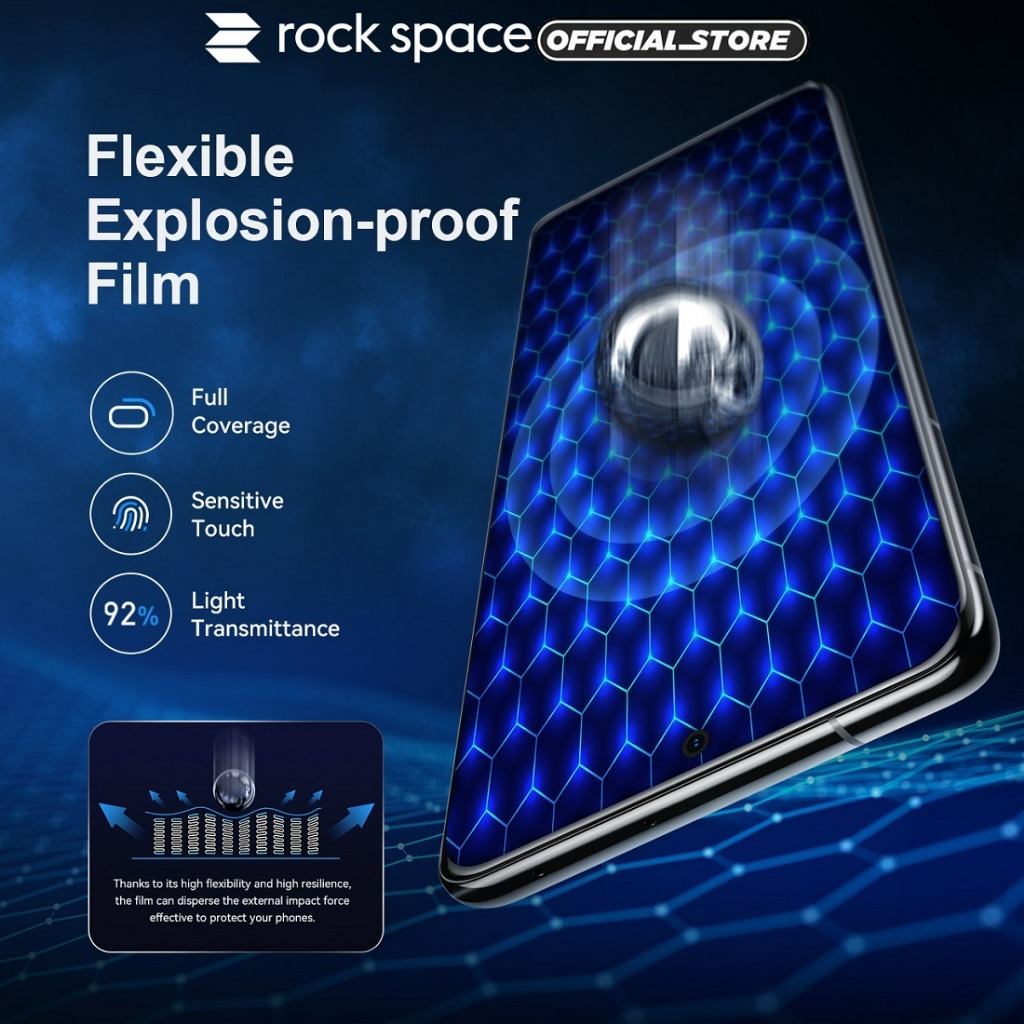 ฟิล์มกันรอยหน้าจอ Rock Space สําหรับ Honor Win/ Win RT ฟิล์มกันระเบิด
