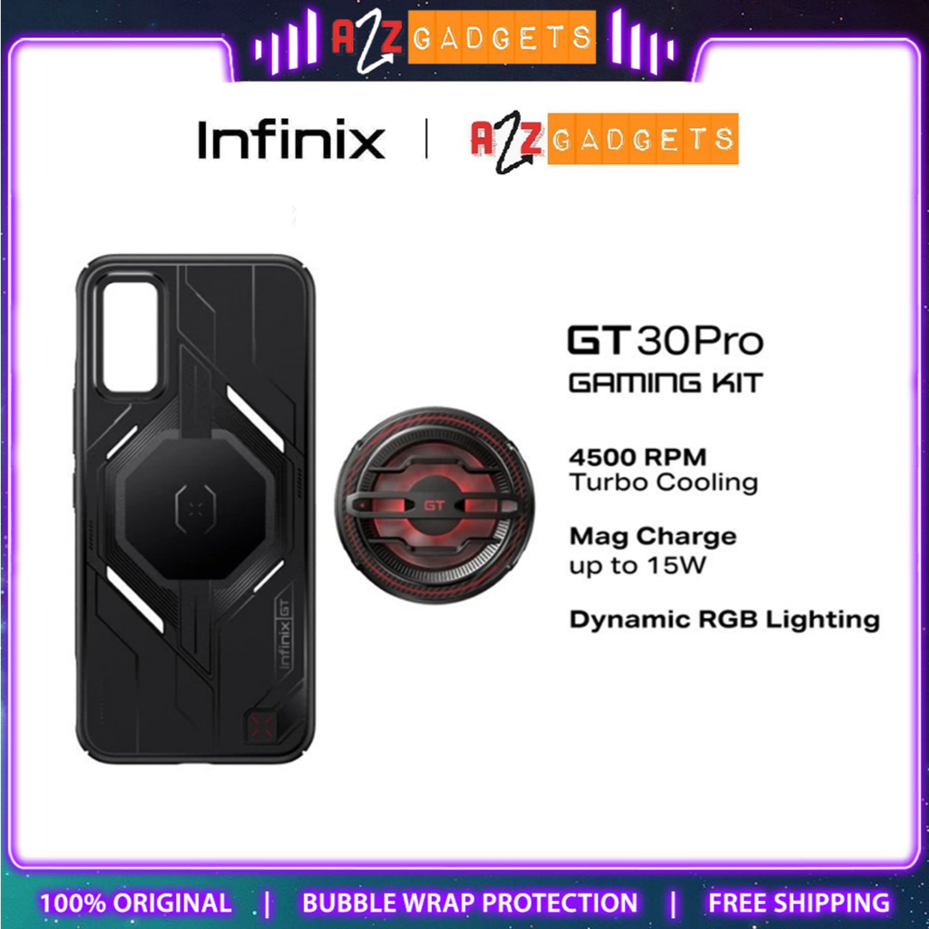 ชุดเกมมิ่ง Infinix GT 30 Pro / Infinix GT 30 (เคส + คูลเลอร์)