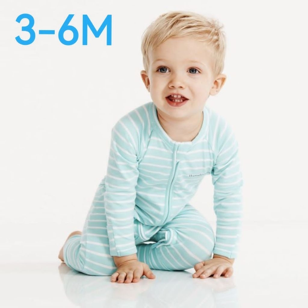 3-6M Bonds Wondersuit Reject Size Tag Cut