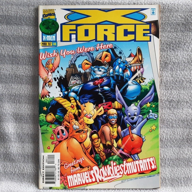 X-Force 66 (1st Series Marvel Comics) John Francis Moore, Adam Pollina (XMEN XFORCE)