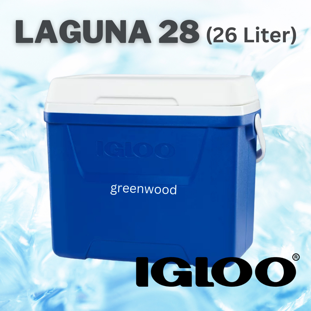 IGLOO Laguna 28 Quart Cooler Box ( Original, 26 Liter Volume, extended ice retention )