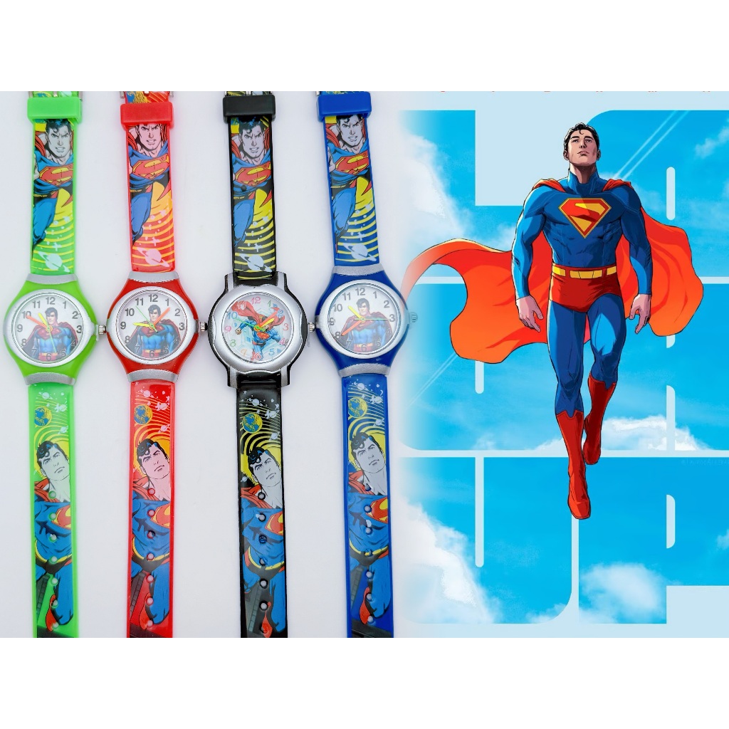 (K10) นาฬิกา Superman Kids Casual