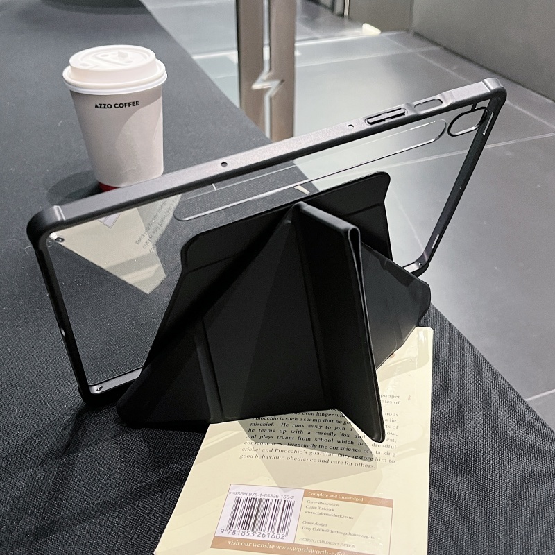 Beech168 Y พับสําหรับ Samsung Galaxy แท็บเล็ต S6 Lite S7+/S7FE/S8+ โปร่งใส S9+/S9FE+/S10+ ที่ใส่ปากก