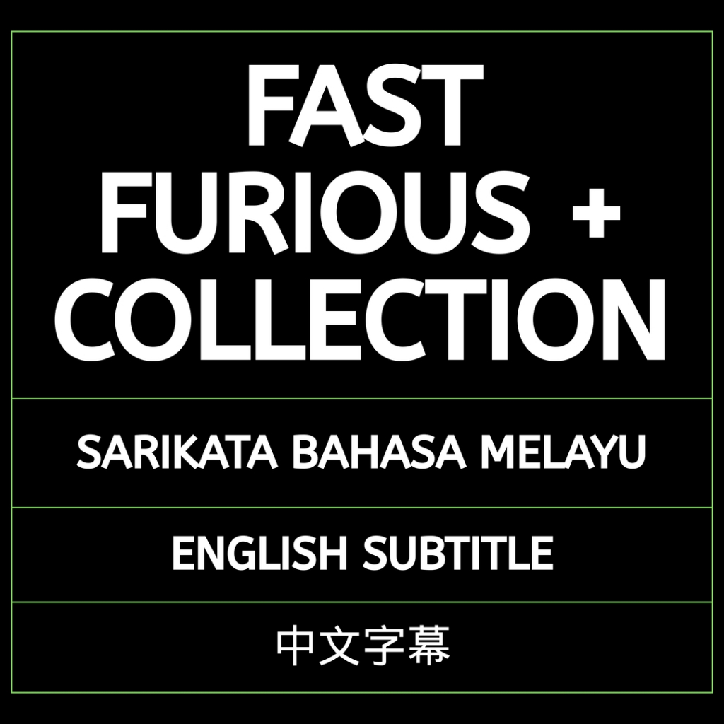 [MOVIE PENDRIVE] BEST BLOCKBUSTER COLLECTION HD RES FAST & FURIOUS N=19 SET F