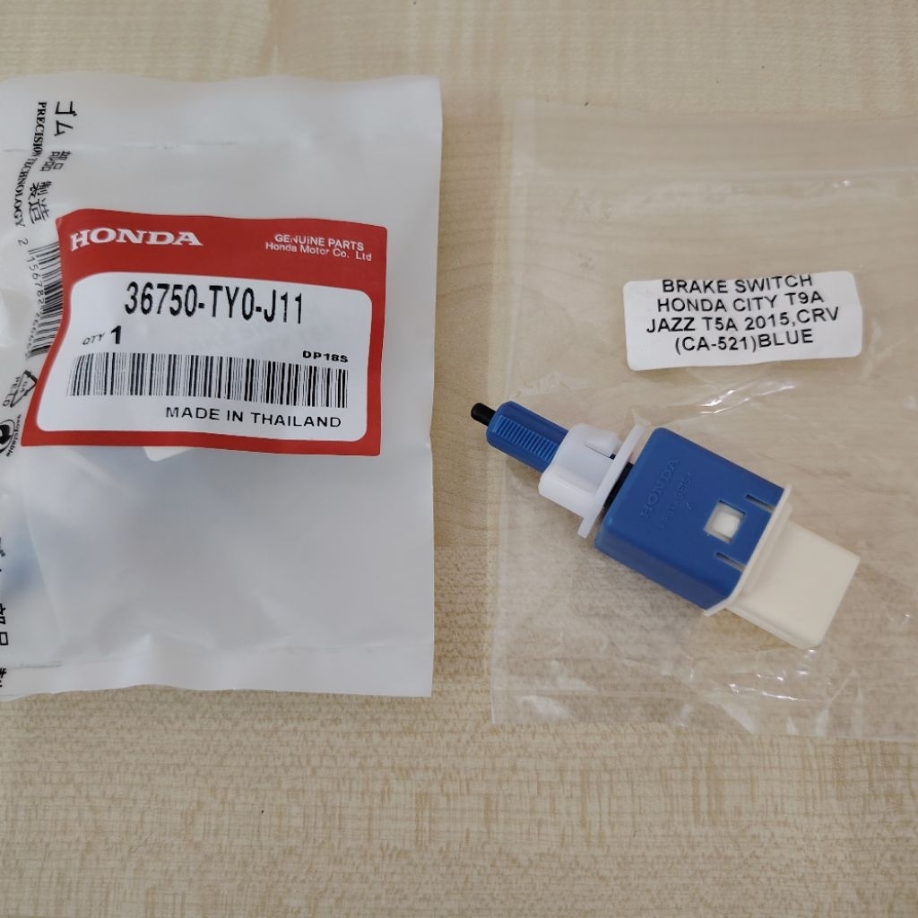 HONDA CITY T9A GM6, ACCORD T2A T2M CRV TOA, HRV JAZZ T5A BRAKE / STOP SWITCH 36750-TYO-J11