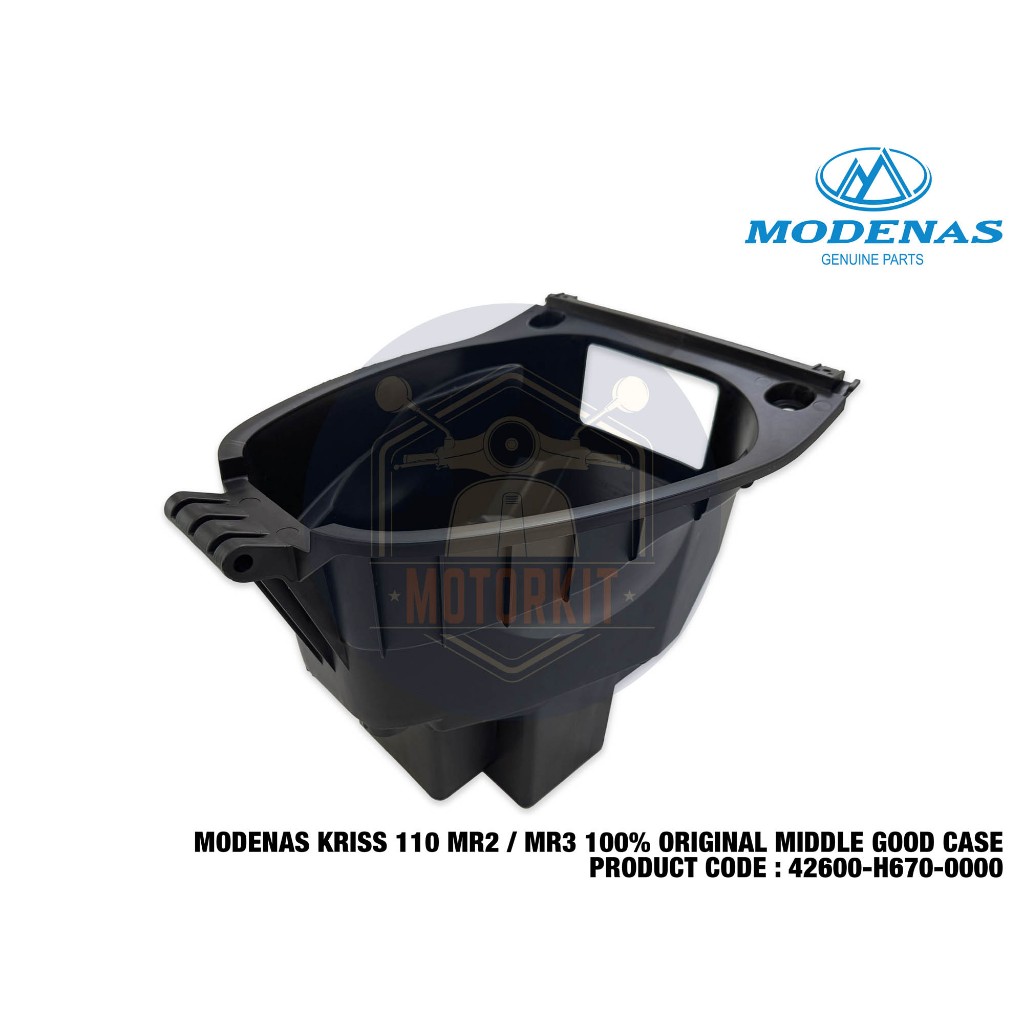 MODENAS KRISS MR2 MR3 LUGGAGE กล่องหมวกกันน็อค SPANAR กล่องเครื่องมือกล่อง 42600-H670-0000
