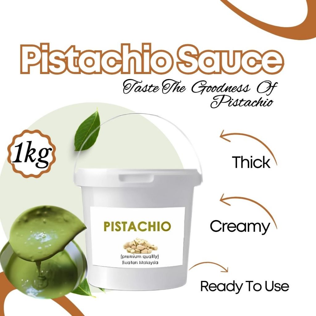 High-Demand Pistachio Topping Sauce – 1kg