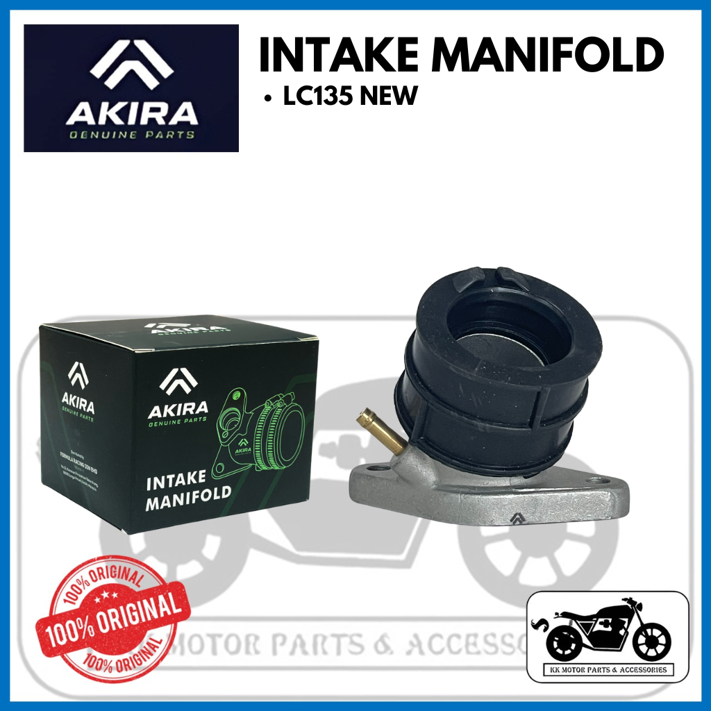 LC135 LC 135 NEW INTAKE PIPE CARBURETOR JOINT STANDARD / INTAKE MANIFOLD MANIFOLD MANIFUL / TENGKUK 